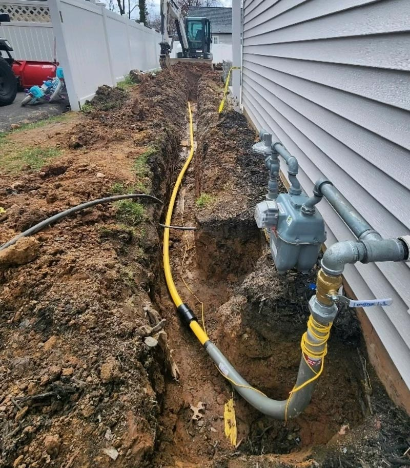 Gas Line Plumbing